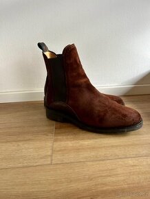 Gant dámske zimní boty hnedé