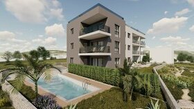 ☀Trogir-Ciovo(HR)– 3 izbový apartmán v novostavbe s bazénom