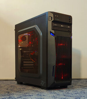 Herní PC | i5-7500 | Z270 | RX 580-8GB | 16GB RGB | Win. 11