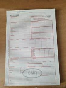 Formulář CMR 30ks