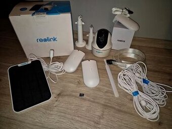 Reolink Go PT Plus 4G LTE kamera + solární panel a příslušen