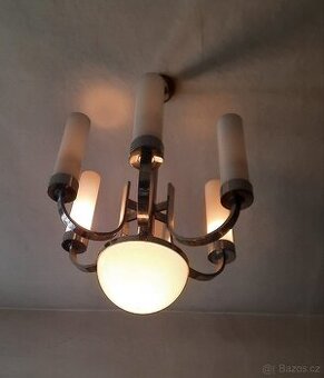 Luxusni velky art deco lustr