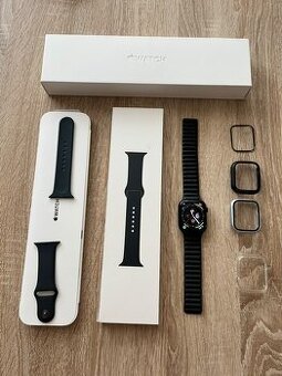 APPLE WATCH S8 45mm černé- TOP STAV