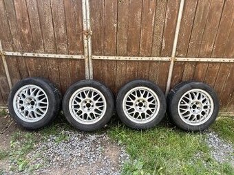 Alu sada 5x100 r16 se zimním pneu na výměnu či dojetí.
