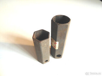 B222_ Trubkový klíč 21 a 22 mm, retro