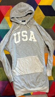 RALPH LAUREN TEPLÁKOVÉ DÁMSKÉ STYLOVÉ ŠATY .LONG MIKINA XL(X