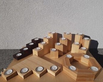 🪵 Dřevěné adventní věnce 🪵