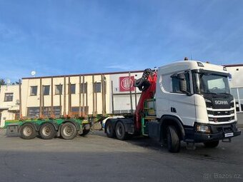 Lesovůz SCANIA R500, 6x6, EPSILON Q170Z