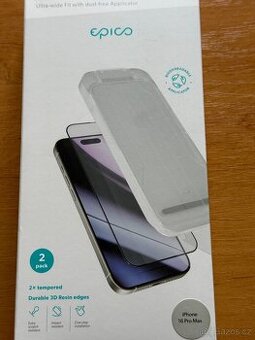 Epico 3D for iPhone 16 Pro Max s instalačním rámečkem