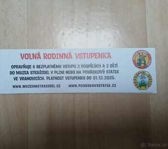 (2dospělí a 2 děti) do Muzeum strašidel v Plzni