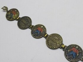 Starožitný náramek Patron zimních sportovců