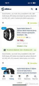 Apple watch 11 46 mm celullar