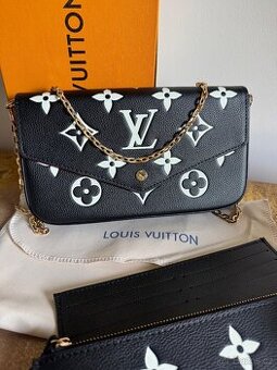 Louis Vuitton Felicie Pochette cerna Skladem