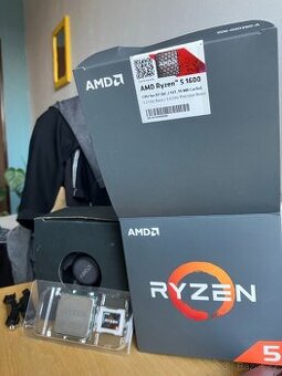 AMD Ryzen 5 1600 + chladič