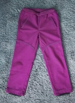 Nezateplené softshell kalhoty