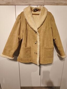 Kožena zimní bunda xl