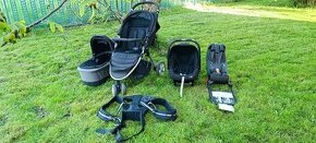 Set Britax Romer kočárek s korbičkou, vajíčko/Isofix+nosítko