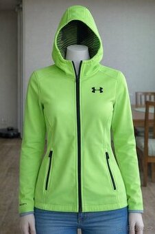 Bunda Under Armour s kapucí neonově žlutá 140–145 cm / 10 le