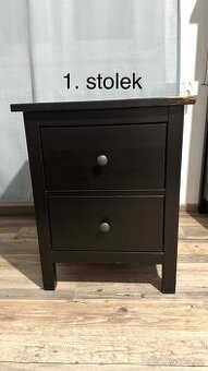 Noční stolky IKEA HEMNES – 2 ks - 1