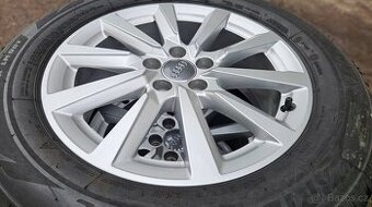 Originální alu kola Audi / VW / Škoda 5×100 + Brid