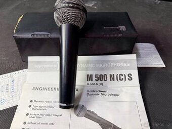 Elektrodynamický páskový mikrofon BEYERDYNAMIC M500 N