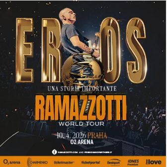 Eros Ramazzotti 10.4. VIP Klubové patro s rautem