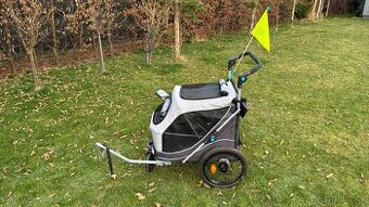 Trixie vozík za kolo pro psy rychloskládací vel. L