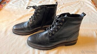 Dámské kožené kotníčkové boty Firetrap velikost 39