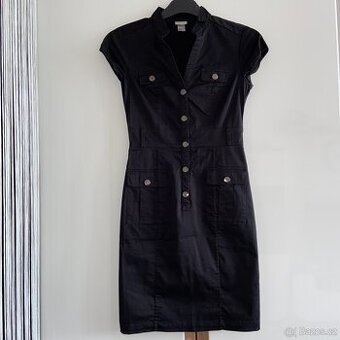 Dámské černé šaty H&M vel. 34