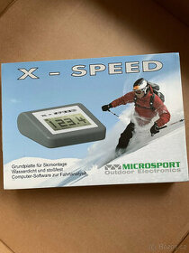 Tachometr na lyže Snowsport x-speed