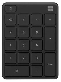 Bezdrátová numerická klávesnice Microsoft