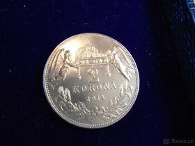 RU  zlatník+2 medaile,+2koruna 1914 - 1