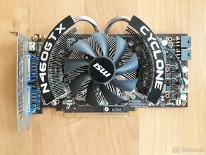 Grafická karta MSI N460GTX Cyclone 768D5/OC