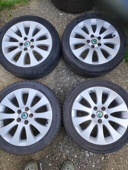 Alu kola Škoda 5x112r17. 3T0 601 025B