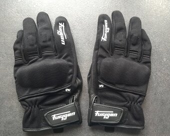 Rukavaci FURYGAN JET D3O black/white jako nové