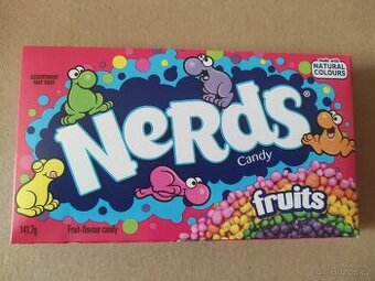 8x Bonbóny (dražé) NERDS Candy Fruits 141,7 g - 1