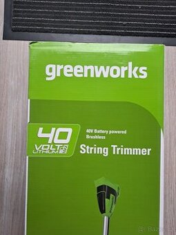 AKU KŘOVINOŘEZ GREENWORKS GD40BCB2 40V