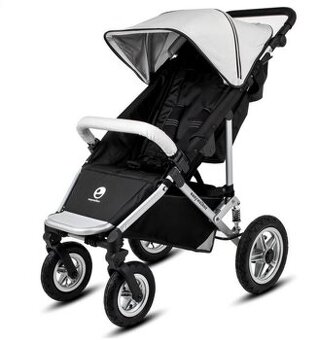 TOP Zánovní-Easy Walker Qtro Plus Silver/Black