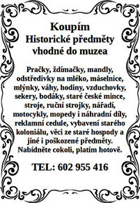 historické předměty
