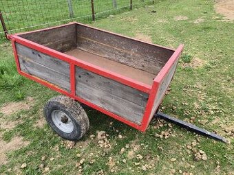 Vozík/vlek za malotraktor/čtyřkolku