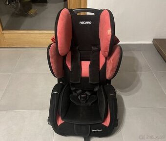 Autosedačka Recaro Young Sport (9-36 kg) - červená barva