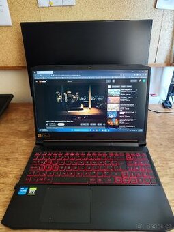 Herní notebook Acer RTX 3050