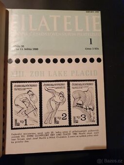 Časopis Filatelie 1980 svázaný - 1