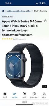Apple Watch Series 9 – 45 mm, GPS, 6 měsíců záruka