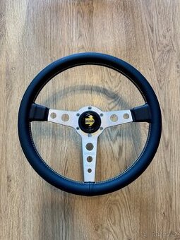 Sportovni volant Momo style Prototipo stříbrný