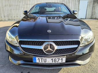 Mercedes-Benz E 400d 4M KUPÉ/VZDUCH/EL.TAŽNÉ/NAVI/KŮŽE/LED
