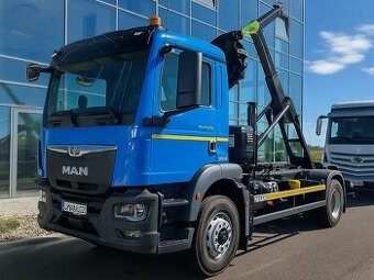 MAN TGM 18.290 + RUKA HIAB + NOSIČ KONTEJNERU 10T