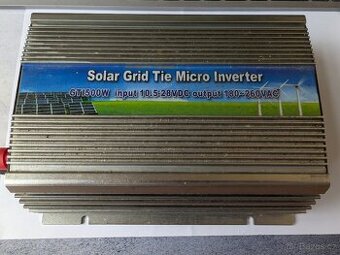 Nabídka mikroměniče Solar Grid Tie Micro Inverter GTI500W