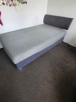 postel 120x200 s úložným prostorem