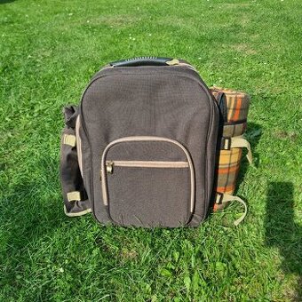 Piknikový batoh, piknikový set, nepoužitý